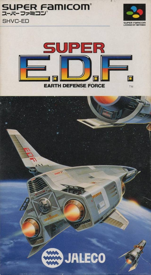Super E.D.F.: Earth Defense Force (American, Japanese) (SNES